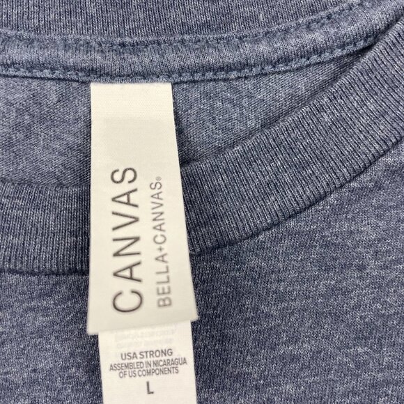 Bella Canvas Rafa Tennis Short Sleeve Tee Shirt Women's Size Large - Picture 4 of 8